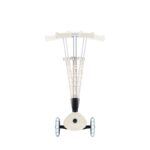 Сгъваема еко тротинетка с 3 колела GLOBBER JUNIOR FOLDABLE LIGHTS ECO - цвят кокос - Image 6