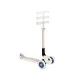 Сгъваема еко тротинетка с 3 колела GLOBBER JUNIOR FOLDABLE LIGHTS ECO - цвят кокос - Image 7
