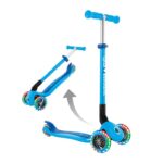 Сгъваема тротинетка GLOBBER PRIMO FOLDABLE LIGHTS - небесно синя - Image 3