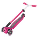 Сгъваема тротинетка с три колела Globber Master lights - розова - Image 3