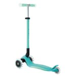 Сгъваема тротинетка със светещи дръжки ELITE GLOW LIGHTS, ментова - Image 8