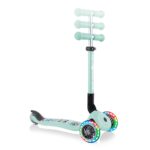 Сгъваема тротинетка със светещи колела Globber Junior Fantasy Lights, ментово зелена - Image 7