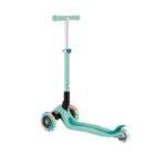 Сгъваема тротинетка със светещи колела, Globber Junior , за деца над 2 г., мента - Image 7
