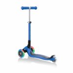 Сгъваема тротинетка със светещи колела, Globber Junior - 2+ г., синя - Image 4
