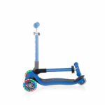 Сгъваема тротинетка със светещи колела, Globber Junior - 2+ г., синя - Image 3