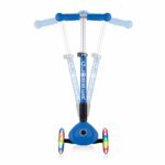 Сгъваема тротинетка със светещи колела, Globber Junior - 2+ г., синя - Image 6