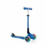 Сгъваема тротинетка със светещи колела, Globber Junior - 2+ г., синя - Image 11