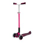 Сгъваема тротинетка за деца над 4 години GLOBBER ACE LIGHTS, розова