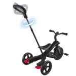Триколка 4 в 1 GLOBBER EXPLORER TRIKE със сенник, черна - Image 7
