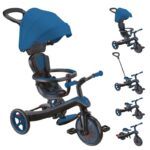 Триколка 4 в 1 GLOBBER EXPLORER TRIKE със сенник в кралско син цвят - Image 8