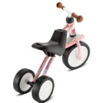 Триколка за деца с регулираема седалка PUKY PUKYMOTO, пастелно розова - Image 7