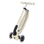 Тротинетка 5 в 1 GLOBBER BABY LEARN 360° FLASH LIGHTS - бежова - Image 2