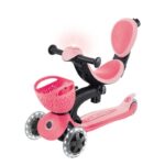 Тротинетка 5 в 1 GLOBBER GO UP BABY LEARN 360° FLASH LIGHTS, розова - Image 7