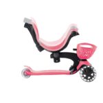 Тротинетка 5 в 1 GLOBBER GO UP BABY LEARN 360° FLASH LIGHTS, розова - Image 6