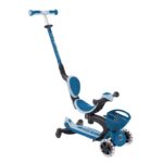 Тротинетка 5 в 1 GLOBBER GO UP BABY LEARN 360° FLASH LIGHTS, тъмно синя - Image 8