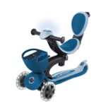 Тротинетка 5 в 1 GLOBBER GO UP BABY LEARN 360° FLASH LIGHTS, тъмно синя - Image 7