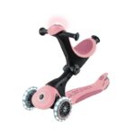 Тротинетка 5 в 1 GLOBBER GO UP DELUXE LIGHTS 360° - пастелно розова - Image 5