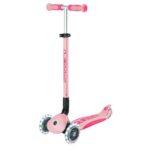 Тротинетка с родителски контрол GO UP DELUXE LIGHTS, пастелно розова - Image 6