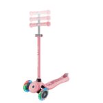 Тротинетка със седалка 4 в 1 GLOBBER GO UP SPORTY LIGHT - пастелно розова - Image 4