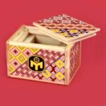 Японски пъзел-кутия "Менса" от дърво - Image 2