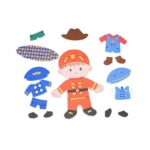 Дървена игра за нанизване "Моята професия" от 26 части - Image 5