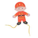 Дървена игра за нанизване "Моята професия" от 26 части - Image 4